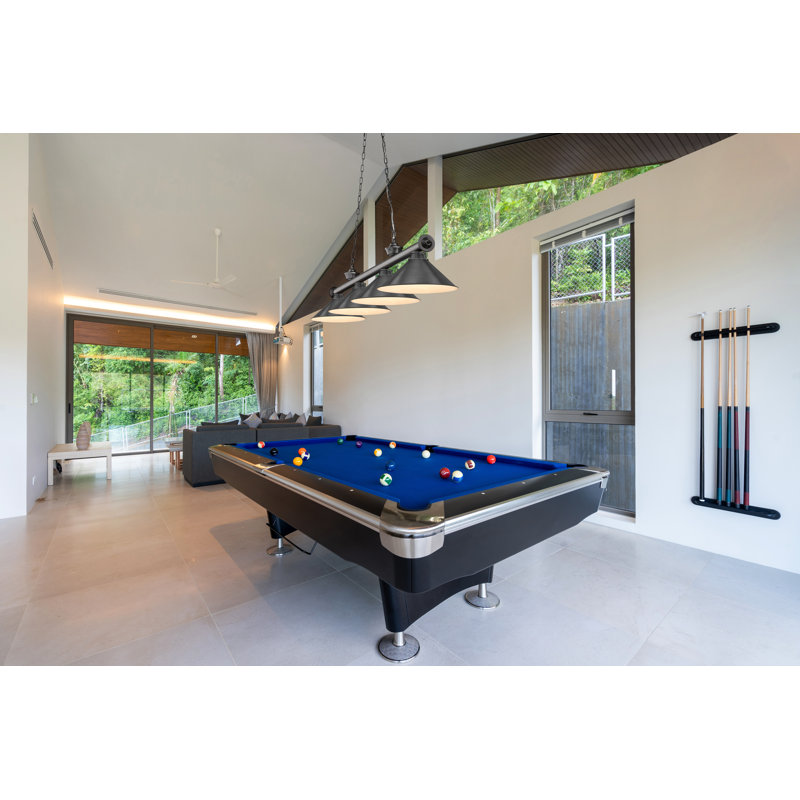 Billard 4 lumières Annaleisa, Plaqué bronze