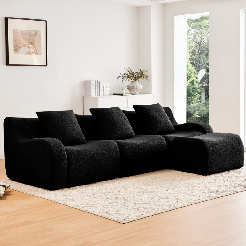 Style de canapé anti-dérapant en tissu haut de gamme pour les salons et les chambres