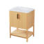 Meuble-lavabo autoportant avec lavabo à poser et à encastrer, assemblage requis-2005360976-2005360983-2012332123