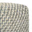 Pouf carré en polyester Beatrix