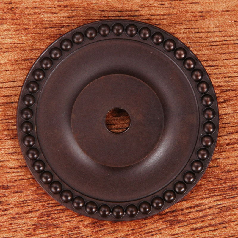 Contre-plaque à un trou avec perles BP Series, Bronze huilé