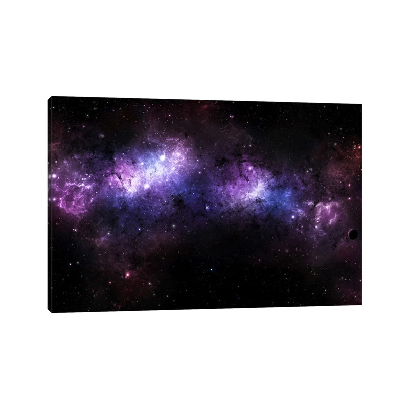 A Massive Nebula Covers A Huge Region Of Space by Justin Kelly - Wrapped Canvas Print, 66.04 cm H x 45.72 cm W x 1.91 cm D