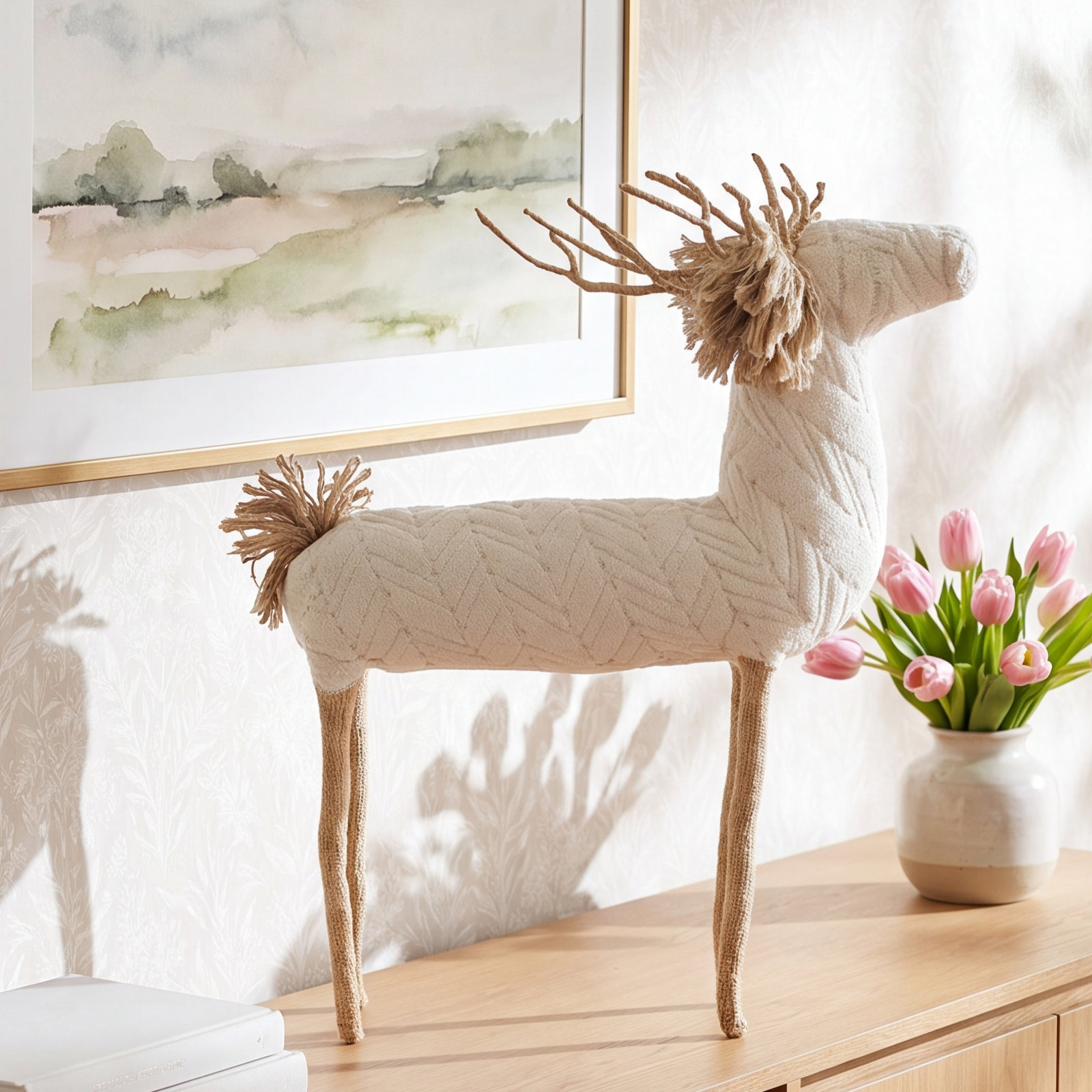Christmas Deer Decorative Accent