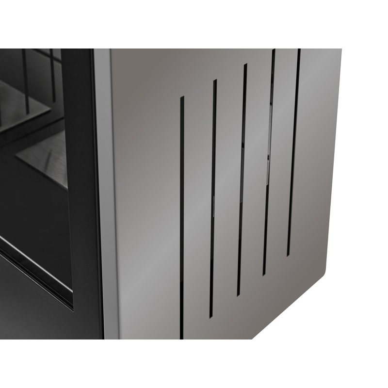 Adam Bellini Bio Ethanol Stove, Grey