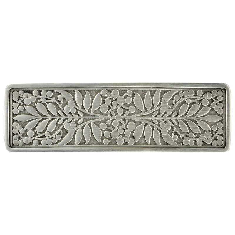 English Garden Bar / Handle Pull, Antique Pewter