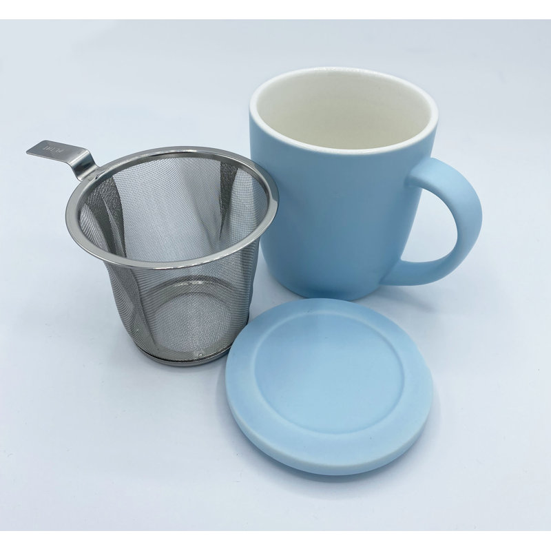 Valenzuela Stoneware Coffee Mug, Blue