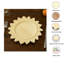  Assiette de service en bois | Plat de service en bois fait à la main 13 "| Napperon en bois | Vaisselle Artisan-26643562-26643563