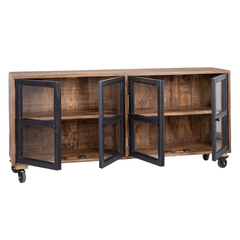 Kull 160cm Solid Wood Sideboard