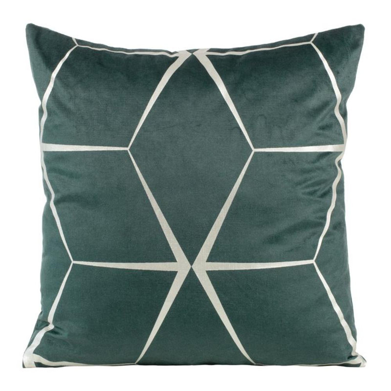 Microfiber Square Pillow Case, Light Green