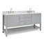 Ensemble de meuble-lavabo double 73 po Abby-80478319-80478320-125308249