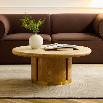 Table basse ronde 35,43 pouces