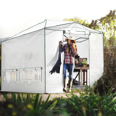 Pop Up Greenhouse 8' W x 12' D Greenhouse