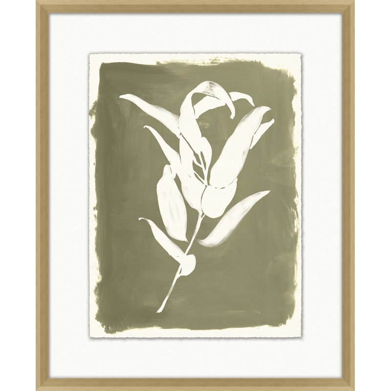 Floral Relief 1 Print