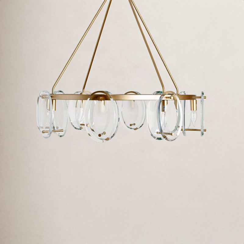 Iron 8-Light Chandelier