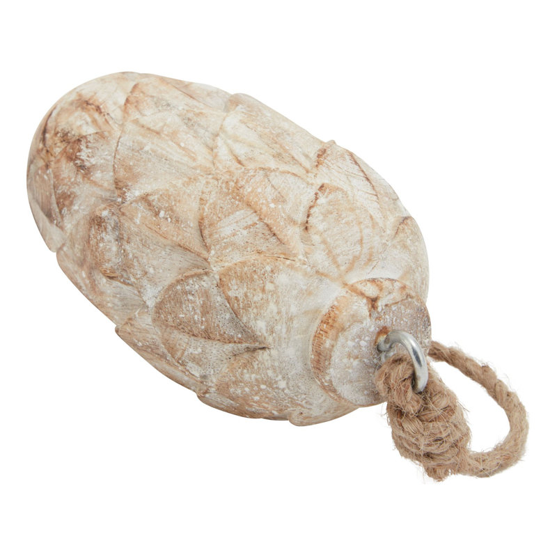 Anly Handmade Wood Novelty & Humour Ornament Accessory, 13 cm H x 6 cm W x 6 cm D, Light Brown
