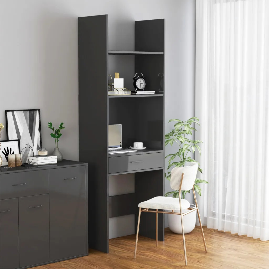 Standard-Bücherregal Doritta 180 x 60 cm