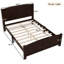 Lit plateforme en bois massif avec lattes de soutien, structure de lit solide et stable, aucun sommier requis-1282114520-1282114521