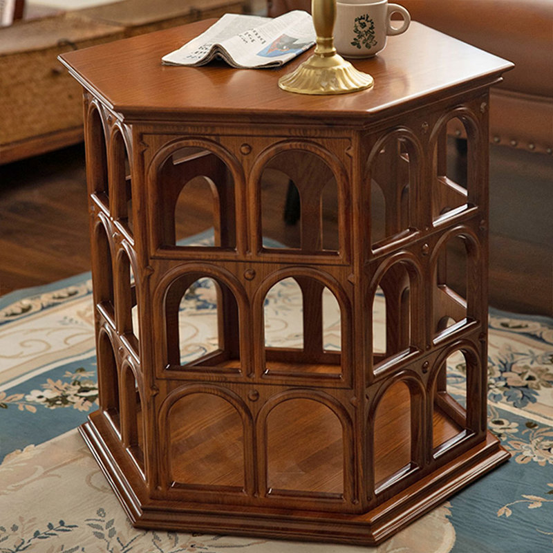 Modern Solid Wood End Table