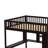 Gunjan Loft Bed with Bookshelf,Drawers,Desk,and Wardrobe-1069354020-1069354026