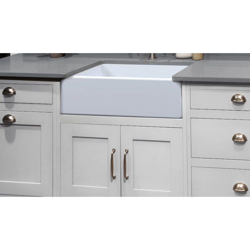 30'' L Single Bowl Fireclay Kitchen Sink