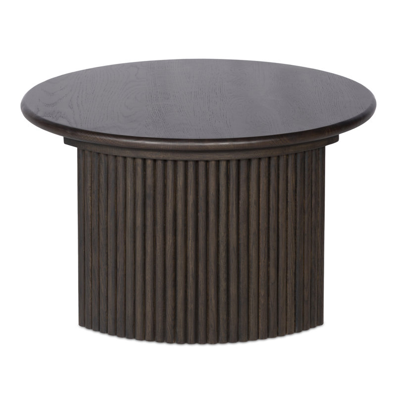 Penny Small Coffee Table Dark Brown, 15.75" H x 39" L x 39" W, Espresso