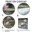 Jens - Swans Animal Wall Art Living Room-106091736-106091735