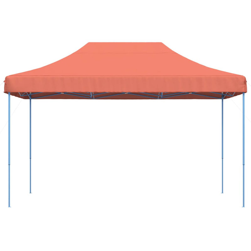 Vidaxl Foldable Party Tent Pop-Up, Terracotta, 315cm H x 440cm W x 292cm D, Blue
