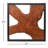 Handmade Rustic Abstract Wall Decor on Solid Wood
