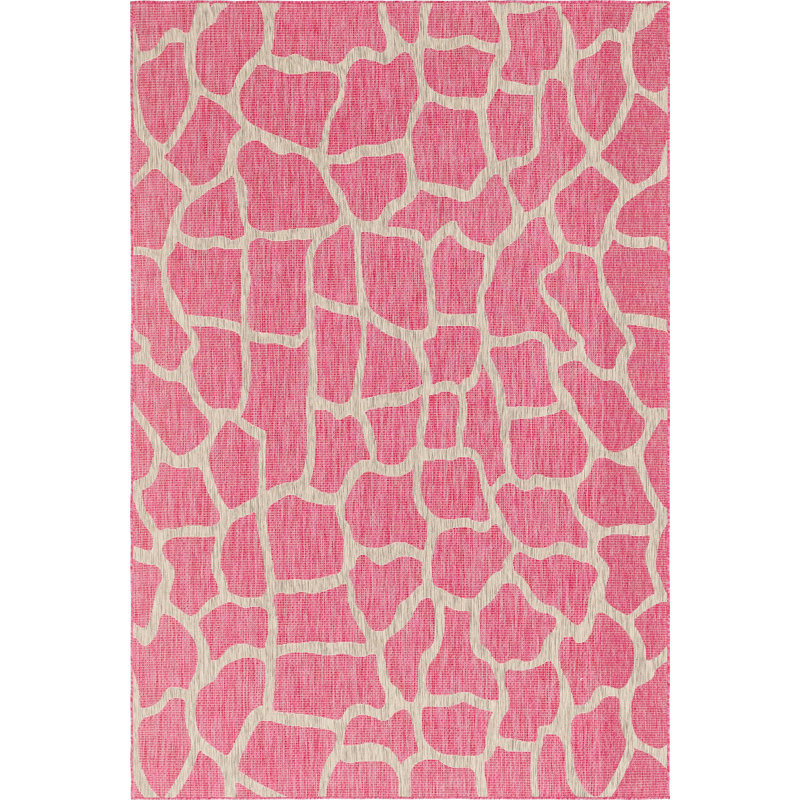 Tapis d'extérieur joyeux couleur bonbon, Rectangle 6 pi x 9 pi