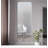 Wall-Mounted Round-Angle Dressing Mirror with High-Quality 5mm Silver Mirror and Explosion-Proof Glass for Safe and Stylish Reflections