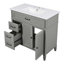 Meuble-lavabo avec tiroirs 36 po, 36 po-121708352