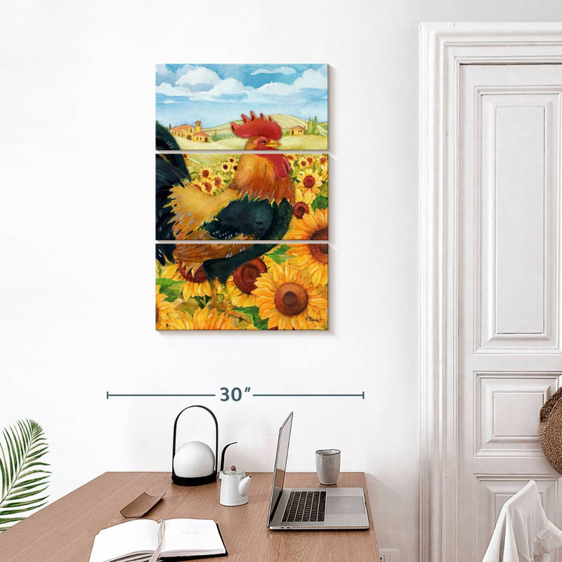 Brampt Sunflower Roost Vertical, 32" H x 20" W