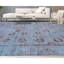 Tapis bleu clair et brun noué à la main de haute qualité-64645924