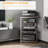 TV Stand AV Media Stand Corner Audio Tower With Storage Shelves And Steel Frame Living Room Storage