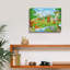 Toile épique Graffiti «Fun With Forest Friends» par DoodleScapes, 16 po x 12 po