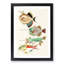 East Indies Fish & Lobster Illustrations Fol. 38 by Louis Renard - Picture Frame Painting Print-55547124-55547127