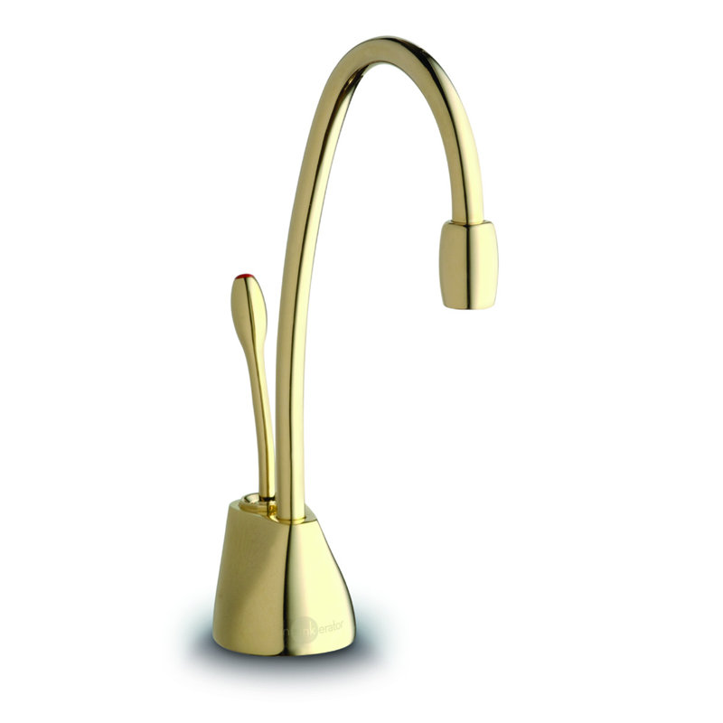 Contemporary Touch Instant Touch Hot Water Dispenser, French Gold