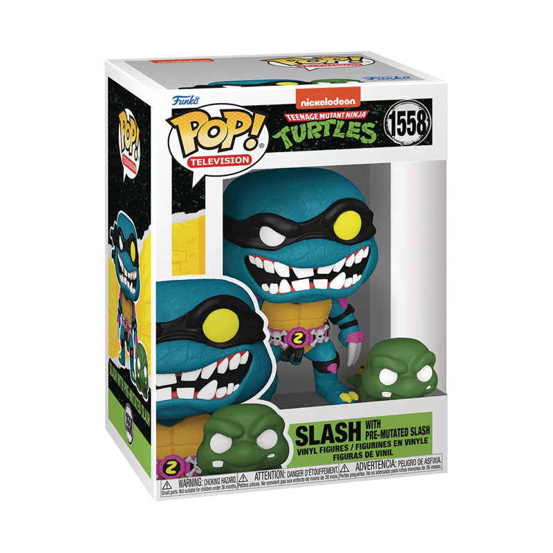  TMNT: Slash with Pre-Mutilated Slash #1558