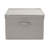 Storage Bins with Lids and Chromed Grommet Handles Light-444069319-444069317