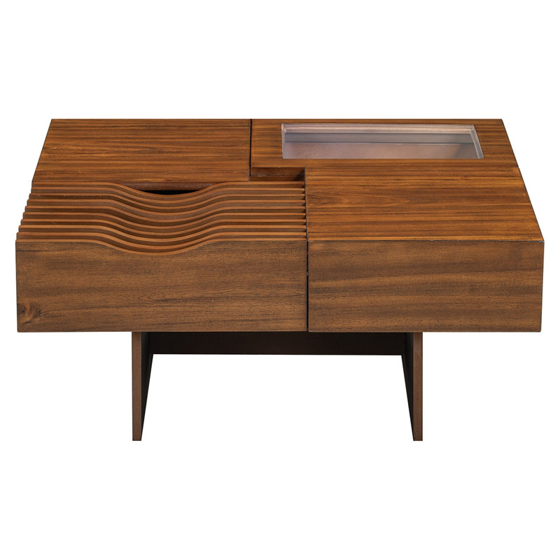 Coffee Table Only The Table, No Chairs., Brown
