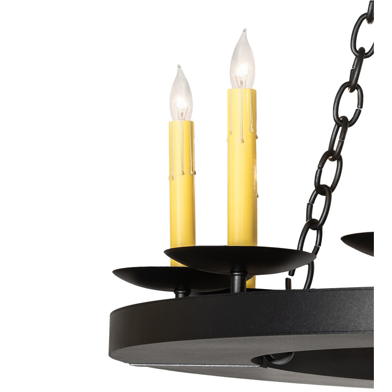 Lustre 12 lumières 36 "de large Loxley