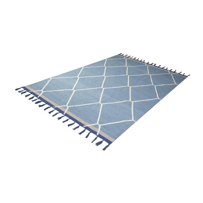 Oceanne Geometric Hand Woven Area Rug