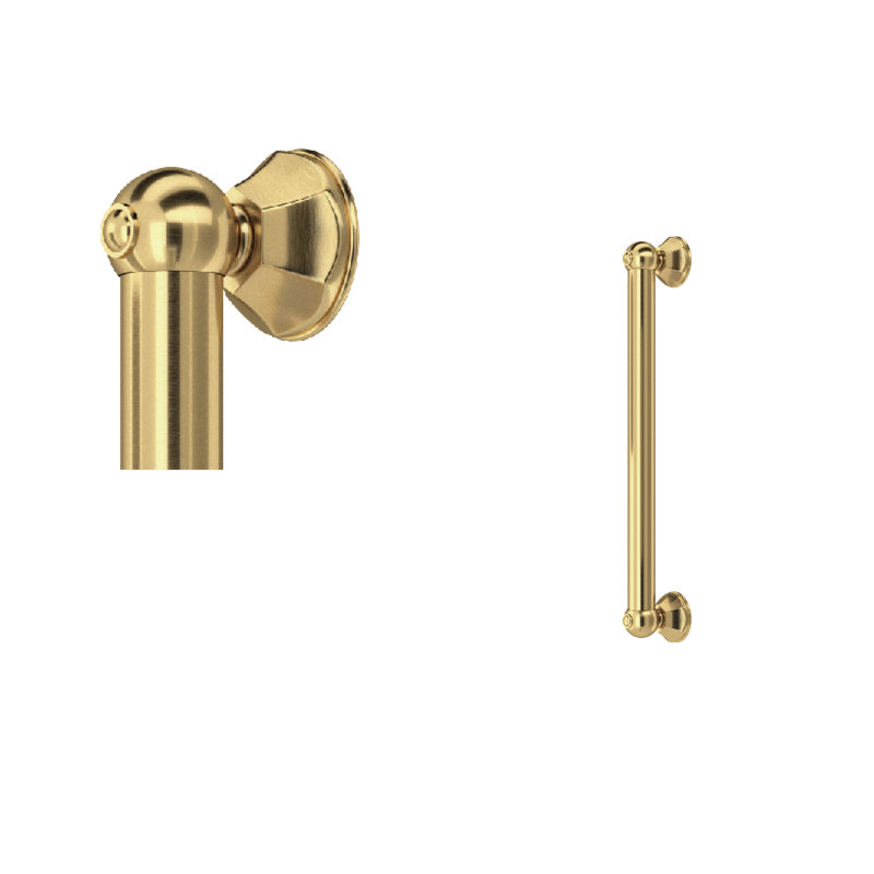 Palladian® 24" Grab Bar, Polished Chrome, 20.5" W