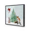 Faune hivernale avec arbre de Noël I-959704175-959704172
