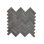 Dark Grey Basalt Herringbone Mosaic