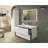 Alloro 36'' Single Bathroom Vanity with Ceramic Top-649356489