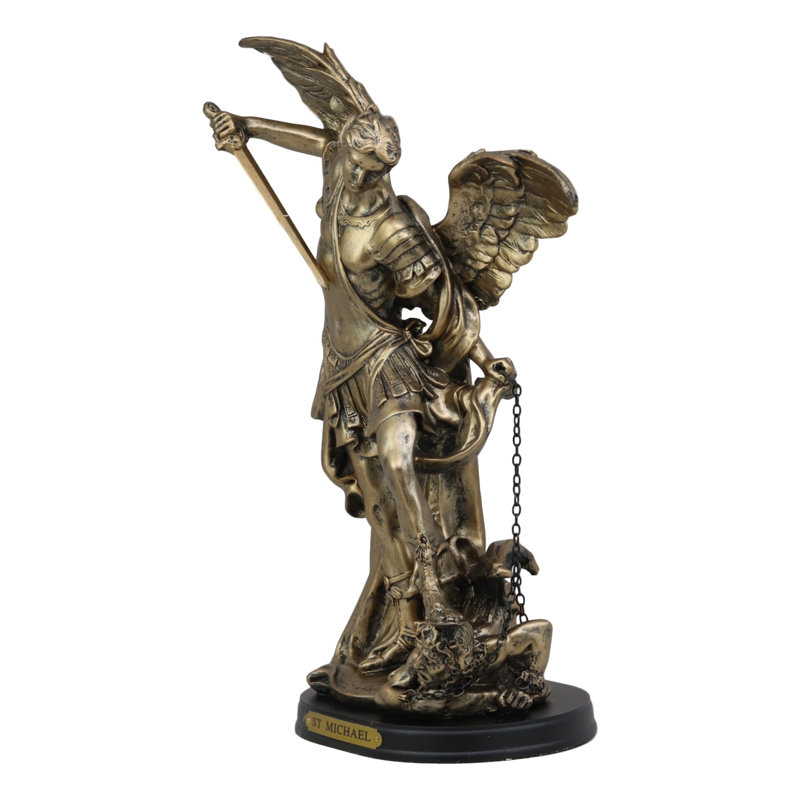 Lucifer de figurine en chaîne george byzantin catholique église archangel saint michael Templin