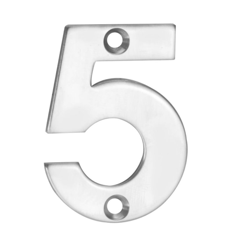 Chesmore 5cm H Stainless Steel Door Accessory, Bright Stainless Steel