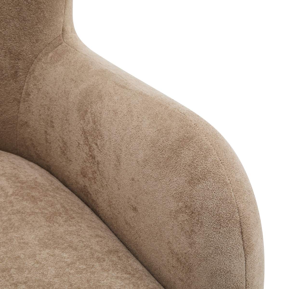 Reshami Wing Back Fabric Upholstered Accent Chair