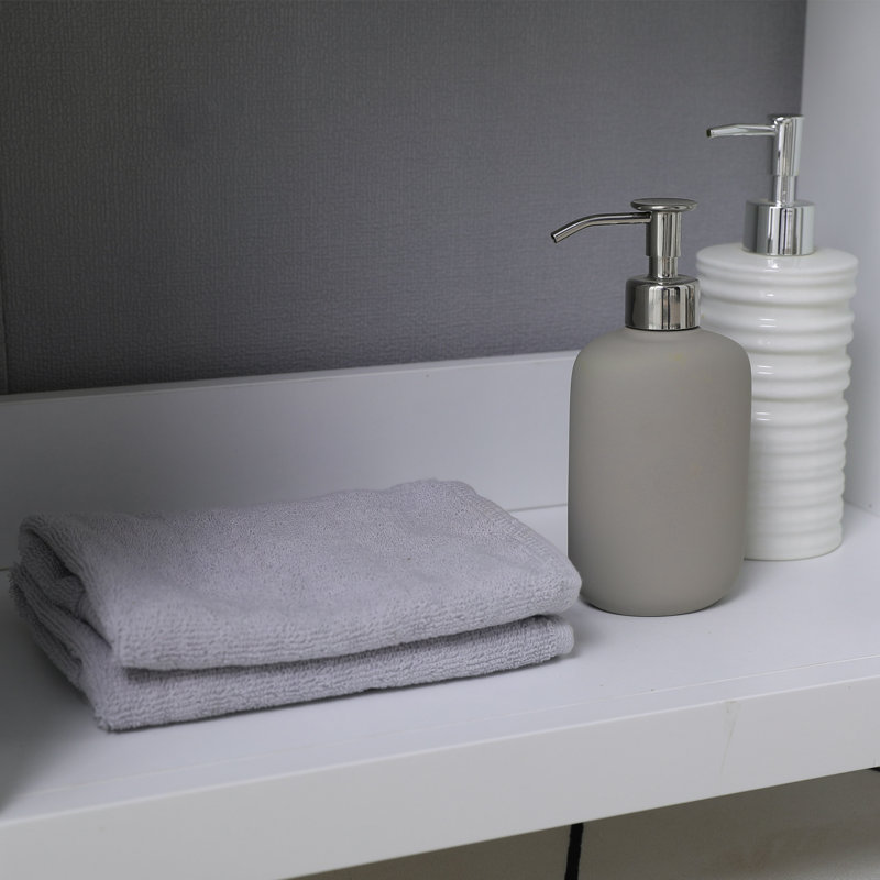 24" Modern Free-Standing White Single Bathroom Vanity